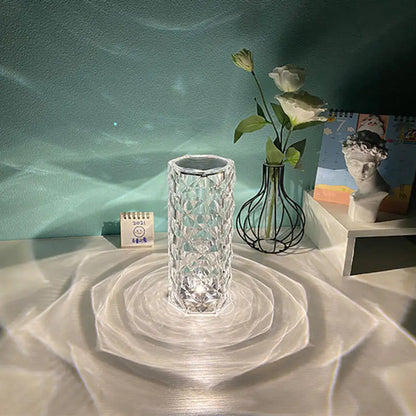 Crystal Ambience Light Table Lamp