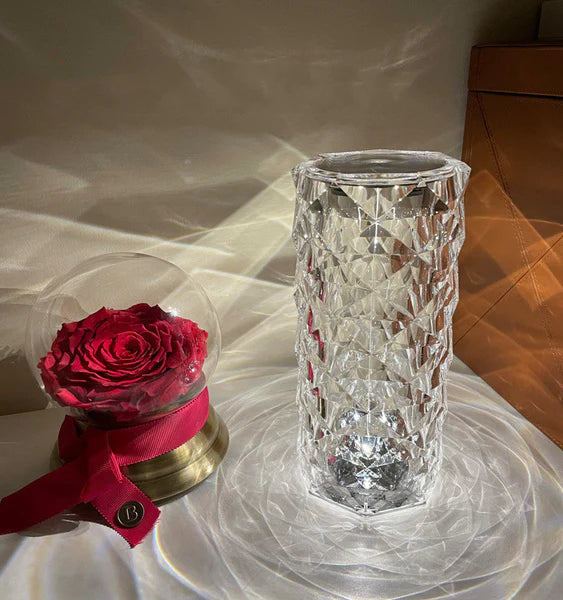 Crystal Ambience Light Table Lamp